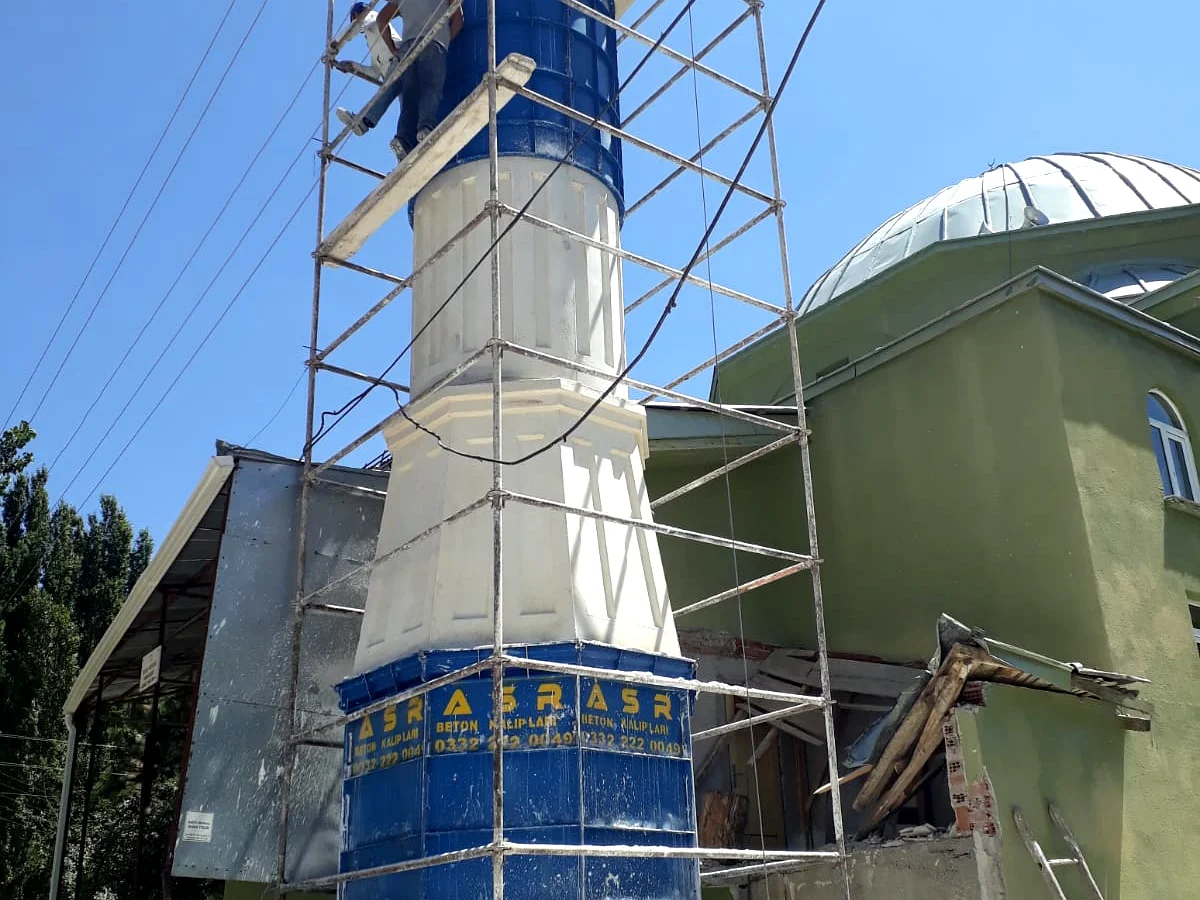 Sivas Beton Minare Statik Proje